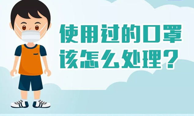 【新型冠狀病毒科普知識】——使用過的口罩該怎么處理？